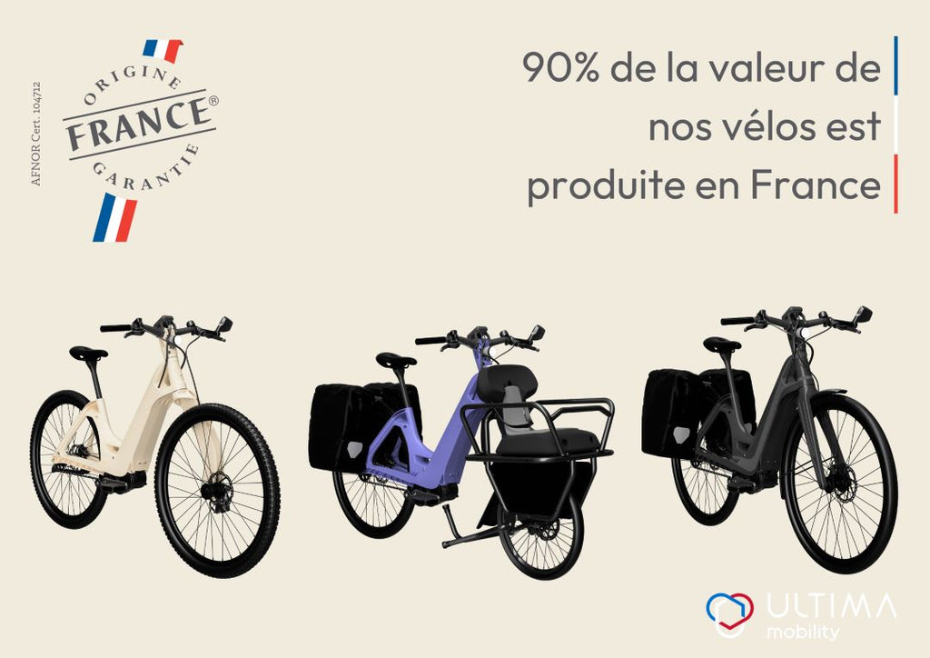 Vélo électrique Origine France Garantie