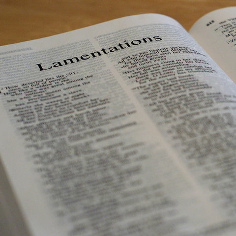 Lamentations - Books of the Bible - King James Version