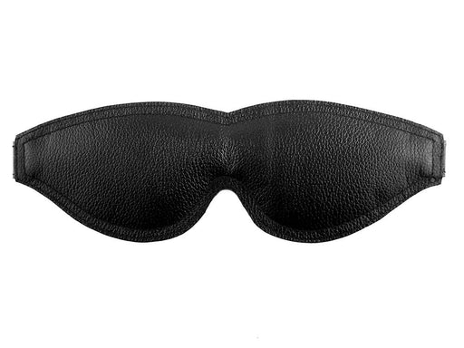 Rouge Leather Open Eye Blindfold Mask Choice of Colour