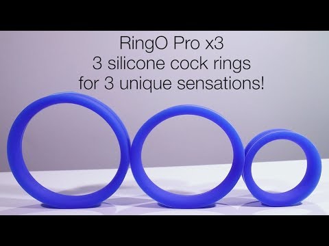 Screaming O RingO X3 Silicone Penis Cock Ring for Men 3 Sizes