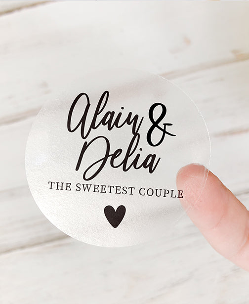 Love is Sweet Wedding Stickers — Jessica Weible Studios