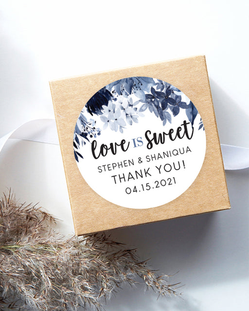 Thank You for Sharing Our Special Day Wedding Stickers — Jessica Weible  Studios