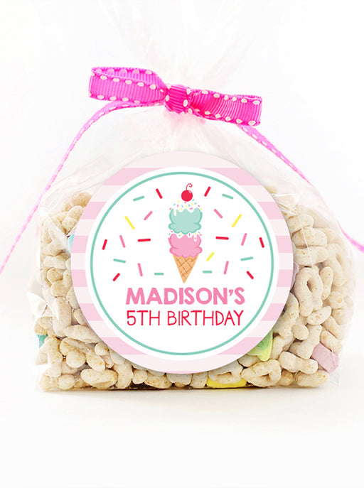 108ct Personalized Frozen Themed Birthday Party Favors Stickers for Kisses  (108 ct)