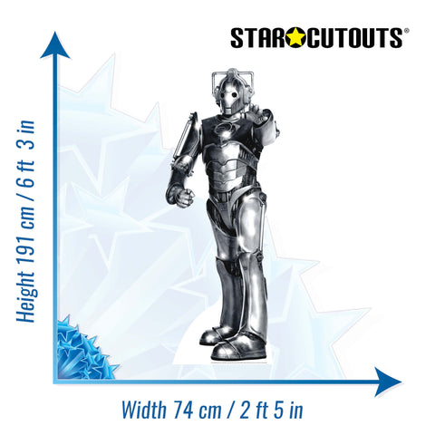 SC010 Cyberman Cardboard Cut Out!