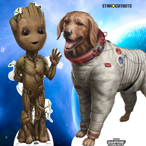 Groot and Cosmo