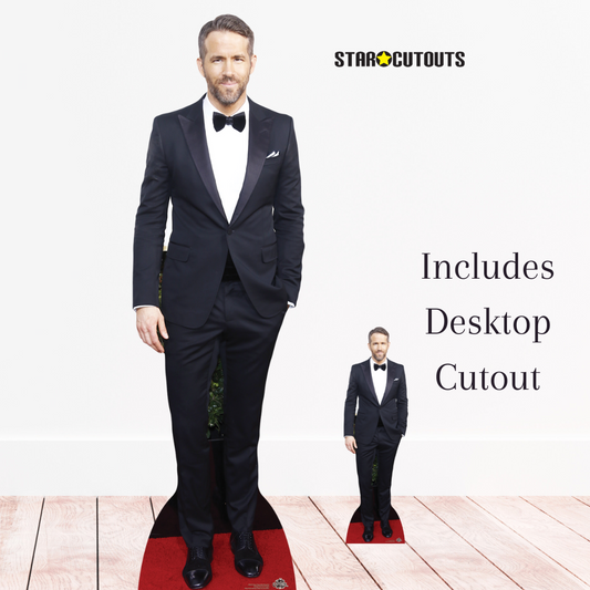 Ryan Reynolds Casual Style Lifesize and Mini Cardboard Cutout / Standee  Actor