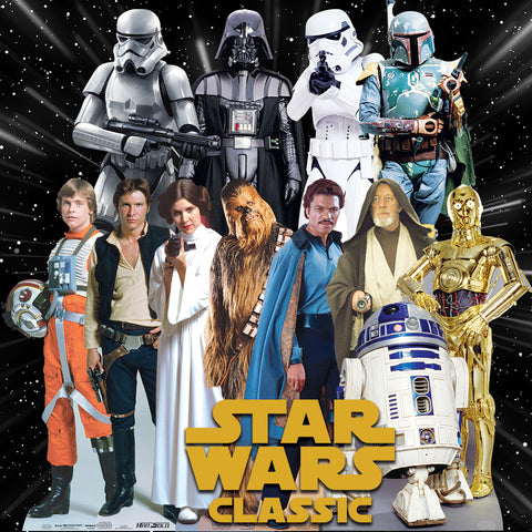 Star WARS CARDBOARD CUTOUTS