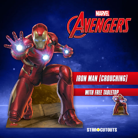 iron man cardboard cutout marvel