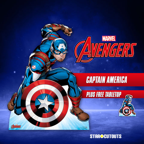 Captain America Cardboard Cutouts