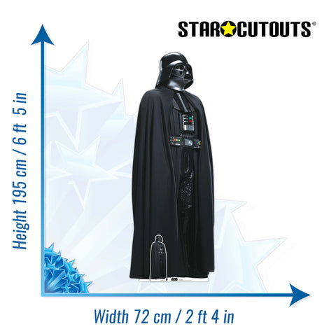 DARYH VADER CARDBOARD CUTOUT