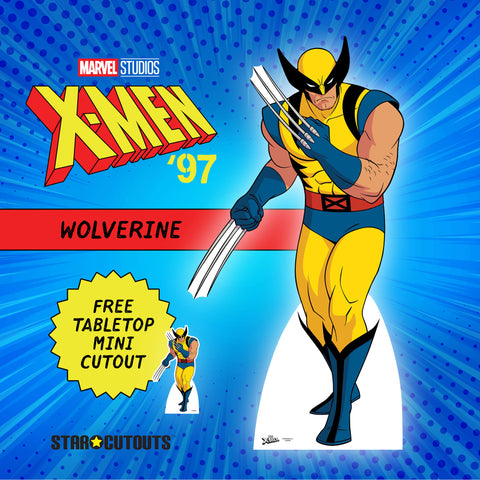 x men wolverine cardboard cutout