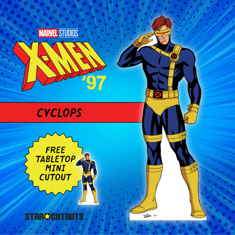 cyclops x men cardboard cutout