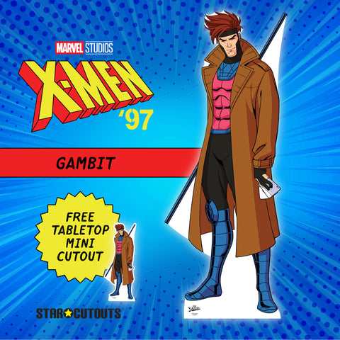 Gambit Cardboard Cutouts