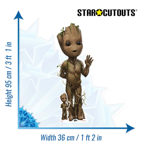 BABY GROOT SIZE