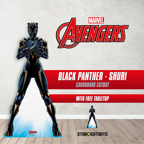 Black Panther Cardboard Cutout