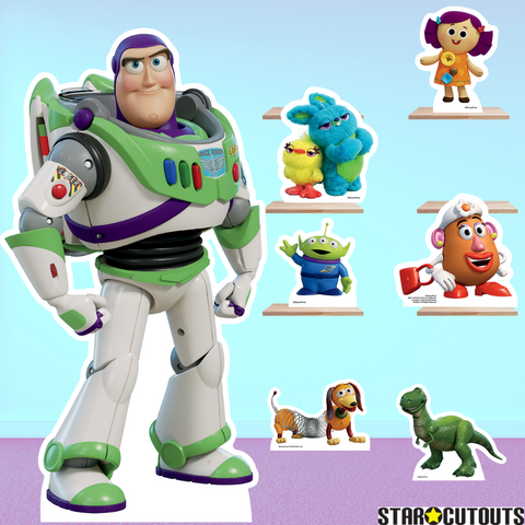 Buzz Lightyear Tabletop Cardboard Cutouts