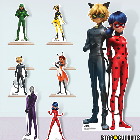 Miraculous Party Pack Cardboard Cutout