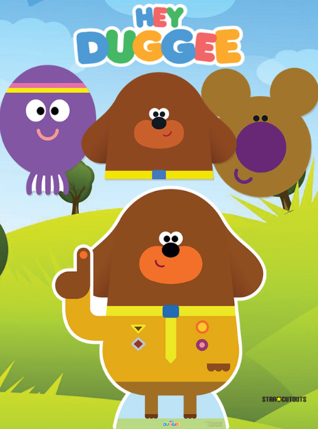 Hey Duggee & Squirrels Party Pack Of Six Masks – mycardboardcutout