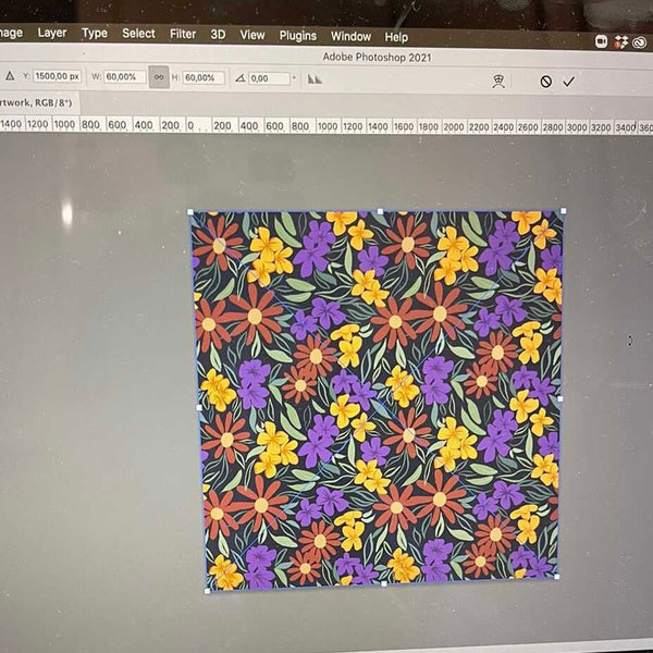 how to apply your pattern to Creatsy mockup