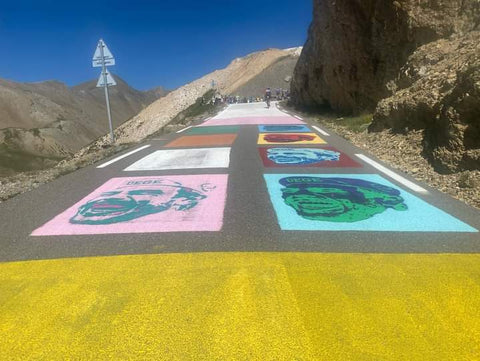 The road to the Col du Galibier ready for the following Tour de France.ET Bikes