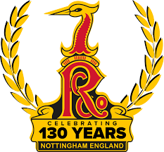 Raleigh bikes for 130 years logo