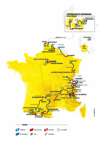 Doug rides the Tour de France 21 stage route, the week before the professionals for CureLeaukemia