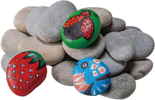 Lifetop 120PCS Painting Rocks DIY Rocks Flat & Smooth Kindness Rocks for  Arts Crafts Decoration Medium/Small/Tiny Rocks for Painting Hand Picked for  Painting Rocks