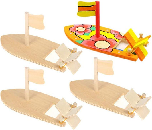 DIY Truck Catapult Building Kit for Kids Yellow Wood Construction Toy