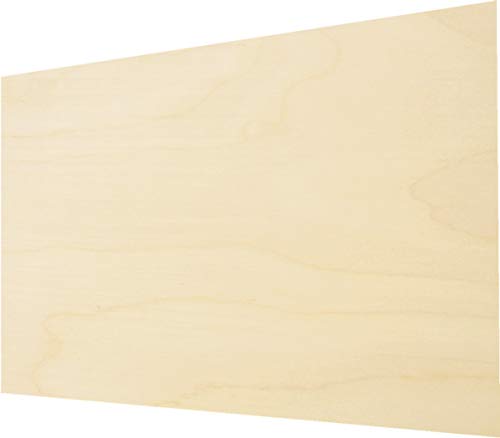 Premium Baltic Birch Plywood 3 mm 1/8x 12x 18 Thin Wood 6 Flat