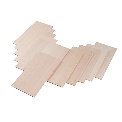 iUoczi 12 Pack Basswood Sheets 1/8 x 8x12 Inch Thin Plywood Sheets for –  WoodArtSupply