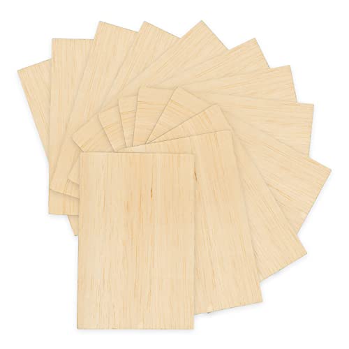 Basswood Sheets 1/16 Thin Plywood Wood Sheets for Crafts 1/16 ×8×12 inch 5 Pieces