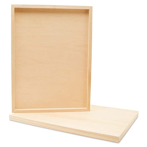 Large Square Wood Canvas 24 x 24 x 1 1 2 inch Pack of 1