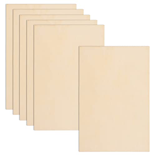 24 Pack Basswood Sheets for Crafts 12 x 4 x 1/8 Inch-3 mm Thick Unfinished  Plywood Sheets Thin Craft Wood Sheets Boards for Drawing,Painting, Wood