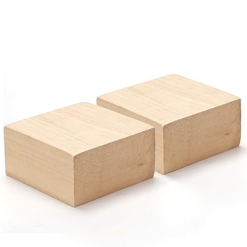 Basswood - Large Carving Blocks Kit - Best Wood Carving Kit for Kids -  Preferred Soft Wood Block Sizes Included - Made in The USA