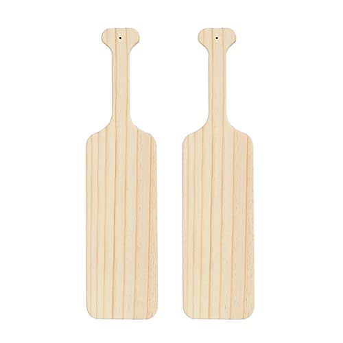 BATTIFE 18inch Greek Paddle, Wood Paddle, Solid Pine Unfinished Wooden  Paddle for Sorority/Fraternity, Frat Paddles, Arts Crafts, Natural Color