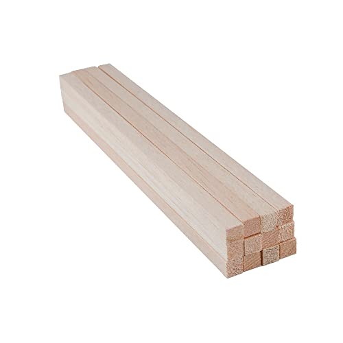 iUoczi 12 Pack Basswood Sheets 1/8 x 8x12 Inch Thin Plywood Sheets