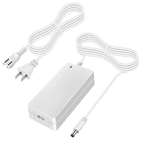White Power Cord Compatible with Cricut Explore 3 Cutting Machine,24V DC  Power Replacement Cord Connector for Cricut Explore 3 Cutting Power Supply