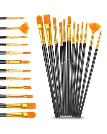 Sdanart Drybrush Set Hobby Drybrush Paint Brush,Detail Paint Brush Set,3  pcs Professional Art and Advanced Acrylic Paint Brushes for  Tabletop&Wargames