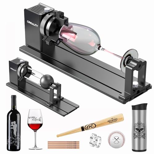 Three-Jaw Rotary Chuck for Laser Engraving Round Objects