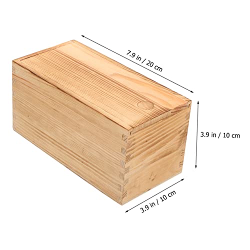 TEHAUX 2pcs No Cover Wooden Box Jewelry Holder Container Wooden Treasu –  WoodArtSupply