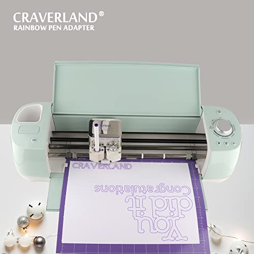 CRAVERLAND Pen Adapters for Cricut Joy, 8 Pack Pen Holders Accessories Tools Compatible with (Sharpie/Pilot/BIC/UM153/Cricut) Pens