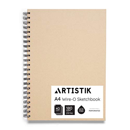 Dyvicl Black Paper Pad 5.5x8.5 Sketch Book, 35 Sheets (90 lb/150gsm),  Spiral Black Sketchbook Drawing Paper for Pencil, Pastel, White Ink Gel  Pen
