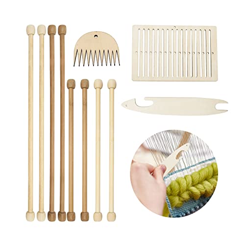  Weaving Loom Kit, Knitting for Beginners, Make Your Own  Knitting Hat & Tie Dye Tote Bag, Weaving Round Loom for Kids, Crafts for  Girls 8-12, Christmas Crafts for Teens, Teen Christmas