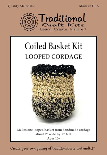 Traditional Craft Kits Wicker Basket Kit for Beginners - Basket Weaving Kit  Set, Basket Making Kit with Basket Weaving Supplies Complete with