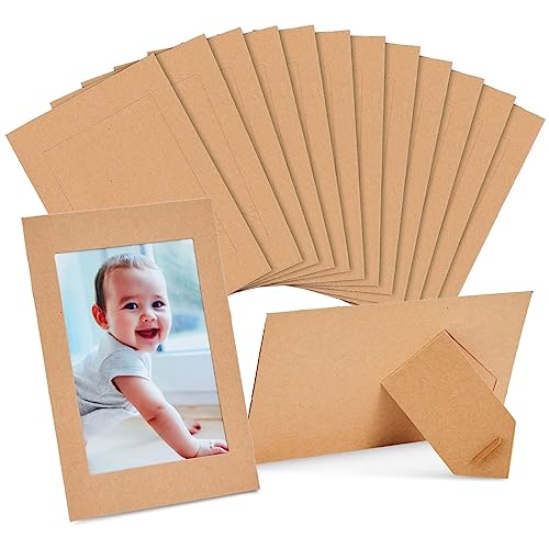 6-Pack Unfinished Wood Picture Frames, Wooden Picture Frame, DIY