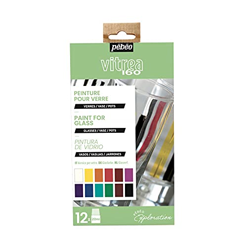 Pebeo Porcelaine 150 Ceramic Paint - Water-Based High-Gloss Color Paints  for Porcelain, Premium Art Supplies, Non-Toxic & Heat-Safe, 45 ml Bottle