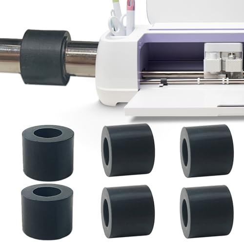  Rubber Roller Replacement Set, Mat Guide Rubbers, Retaining  Rings for Cricut Repair Accessories, Complete Repair Kits Compatible with  Cricut Maker/Maker 3 Only