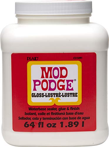 Mod Podge Waterbase Sealer, Glue and Finish (8-Ounce), CS11211 Sparkle