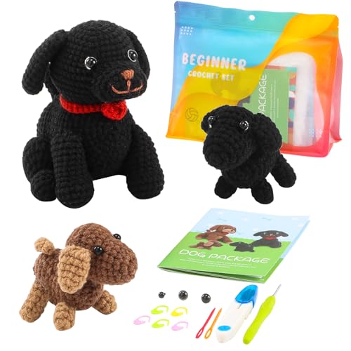  Oududianzi Crochet Kit for Beginners, Cute Animal