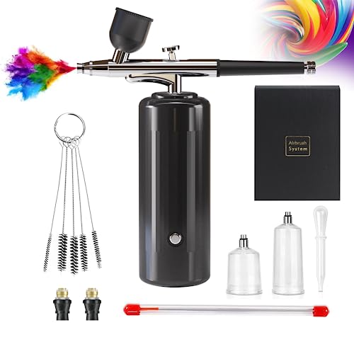 TIMBERTECH Airbrush Kit with Compressor, Multi-purpose Airbrush